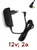 Блок питания для раций YAESU VX-5R/VX-6R/VX-7R/VX-8R/8DR/8GR/FT-1DR 12V 2A разъем 4.0х1.7мм